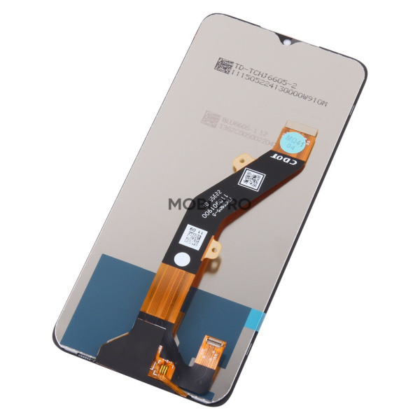 Дисплей для Itel P40 (P662LN) в сборе с тачскрином Черный - Оптима