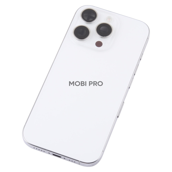 Корпус для iPhone 16 Pro в сборе с задней крышкой и шлейфами Белый Снятый - OR