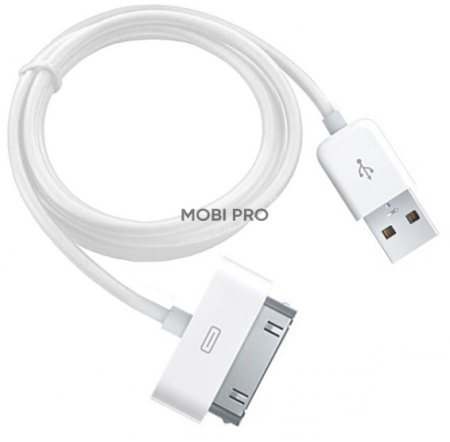 Кабель USB - для iPhone 2G Белый - OR