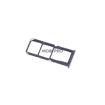 Держатель SIM для Realme C30 (RMX3581) Черный Держатель SIM для Realme C30 (RMX3581) Черный
