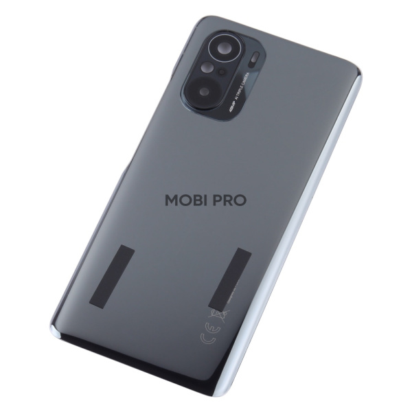 Задняя крышка для Xiaomi Poco F3 (M2012K11AG) Черный - Премиум Задняя крышка для Xiaomi Poco F3 (M2012K11AG) Черный - Премиум