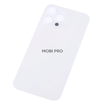 Задняя крышка для iPhone 13 Pro Max с увелич.вырезом под камеру Белый - OR Задняя крышка для iPhone 13 Pro Max с увелич.вырезом под камеру Белый - OR