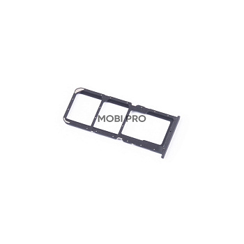 Держатель SIM для Realme 8i (RMX3151) Черный Держатель SIM для Realme 8i (RMX3151) Черный