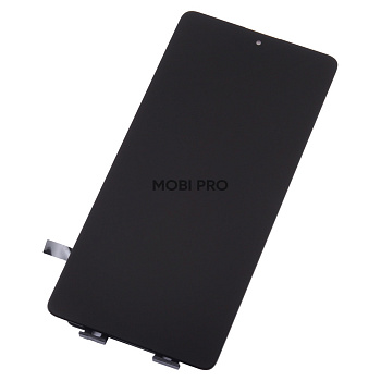 Дисплей для Xiaomi Redmi Note 13 Pro 4G/Poco M6 Pro 4G (23117RA68G/2312FPCA6G) в сборе с тачскрином Черный - (OLED)