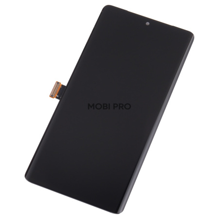 Дисплей для Google Pixel 7 Pro (GE2AE) в сборе с тачскрином Черный - (OLED)