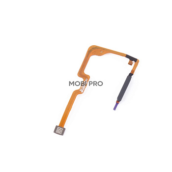 Шлейф для Huawei Honor X7b 4G (CLK-LX1) сканер отпечатка пальцев Черный