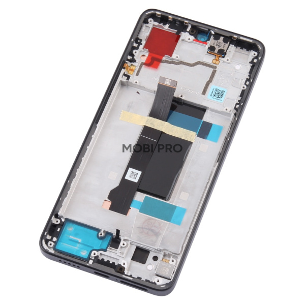 Дисплей для Xiaomi Poco X6 5G/Redmi Note 13 Pro 5G (23122PCD1G/2312DRA50C/2312CRAD3C/2312DRA50G/2312DRA50I) модуль с рамкой Черный - OR (SP)