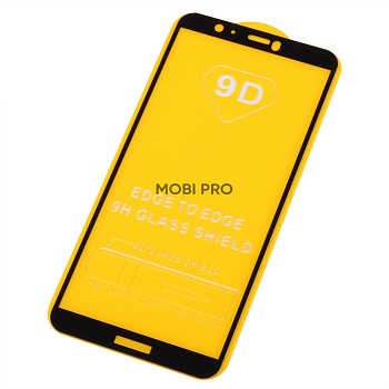 Защитное стекло "Полное покрытие" для Huawei P Smart Черный Защитное стекло "Полное покрытие" для Huawei P Smart Черный