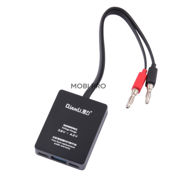 Кабель источника питания QianLi iPower Pro MAX для проверки плат iPhone 6/6 Plus/6S/6S Plus/7/7 Plus/8/8 Plus/X/Xr/Xs/Xs Max/11/11 Pro/11 Pro Max/12/12 Mini/12 Pro/12 Pro Max/13/13 Mini/13 Pro/13 Pro Max/14/14 Plus/14 Pro/14 Pro Max