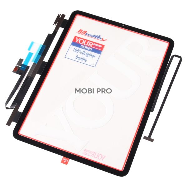 Стекло для переклейки MUSTTBY iPad Pro 11 2018 (1 Gen) в сборе с тачскрином и OCA 100% Черный