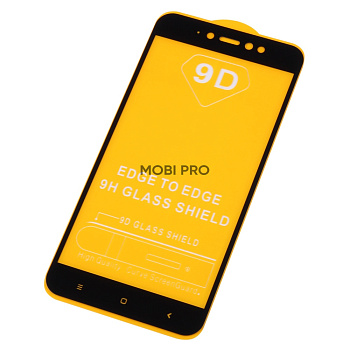 Защитное стекло "Полное покрытие" для Xiaomi Redmi Note 5A Prime/5A Черный