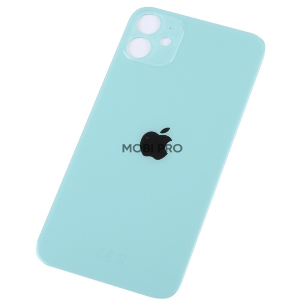 Задняя крышка для iPhone 11 с увелич.вырезом под камеру Зеленый - OR Задняя крышка для iPhone 11 с увелич.вырезом под камеру Зеленый - OR