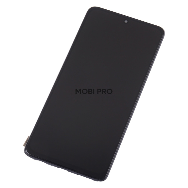 Дисплей для Xiaomi Redmi Note 10 Pro 4G (M2101K6G) модуль с рамкой Черный - (OLED)