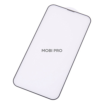 Защитное стекло с сеткой динамика для iPhone 13 Pro Max/14 Plus Черный