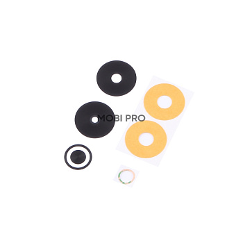 Стекло камеры для Xiaomi Poco M6 4G (2404APC5FG) (комплект 3 шт.) Черный Стекло камеры для Xiaomi Poco M6 4G (2404APC5FG) (комплект 3 шт.) Черный