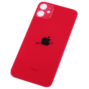 Задняя крышка для iPhone 11 с увелич.вырезом под камеру Красный - OR Задняя крышка для iPhone 11 с увелич.вырезом под камеру Красный - OR