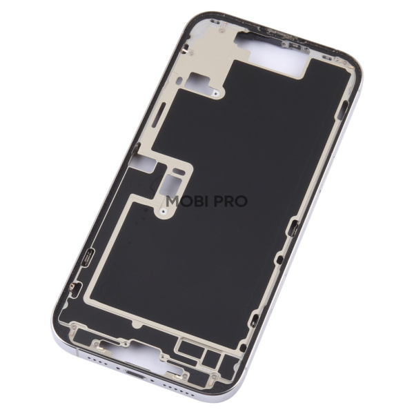 Корпус для iPhone 16 Pro Max средняя часть Белый с разбора - OR