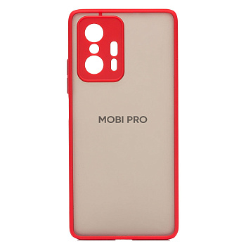 Чехол-накладка - PC041 для "Xiaomi 11T/11T Pro" (red/black)  (203505) Чехол-накладка - PC041 для "Xiaomi 11T/11T Pro" (red/black)  (203505)