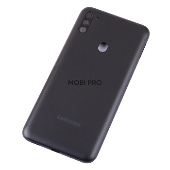 Задняя крышка для Samsung Galaxy M11 (M115F) Черный Задняя крышка для Samsung Galaxy M11 (M115F) Черный