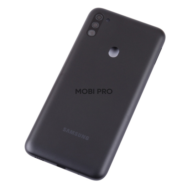 Задняя крышка для Samsung Galaxy M11 (M115F) Черный Задняя крышка для Samsung Galaxy M11 (M115F) Черный