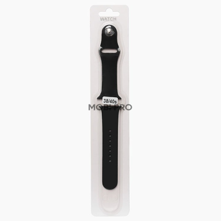 Ремешок - для "Apple Watch 38/40 mm" Sport Band (L) (black)