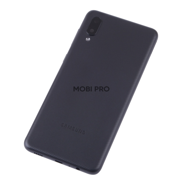 Задняя крышка для Samsung Galaxy A02s (A025F) Черный Задняя крышка для Samsung Galaxy A02s (A025F) Черный