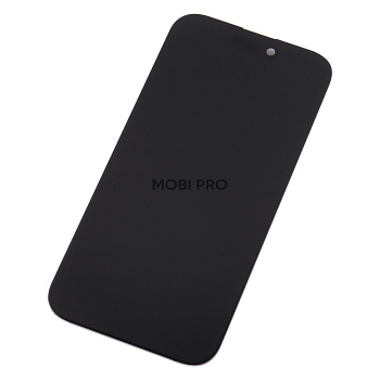 Дисплей для iPhone 15 Pro (A3102) в сборе с тачскрином Черный (Soft OLED)