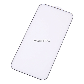 Защитное стекло с сеткой динамика для iPhone 14 Pro Max Черный