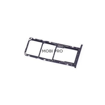 Держатель SIM для Huawei Y6 2019 (MRD-LX1F) Черный Держатель SIM для Huawei Y6 2019 (MRD-LX1F) Черный
