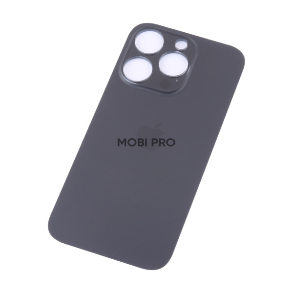 Задняя крышка для iPhone 14 Pro с увелич.вырезом под камеру Черный - OR Задняя крышка для iPhone 14 Pro с увелич.вырезом под камеру Черный - OR