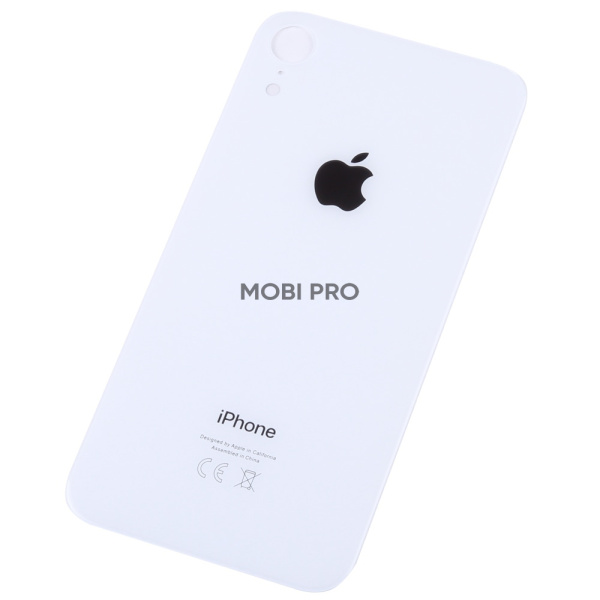 Задняя крышка для iPhone XR с увелич.вырезом под камеру Белый - OR Задняя крышка для iPhone XR с увелич.вырезом под камеру Белый - OR