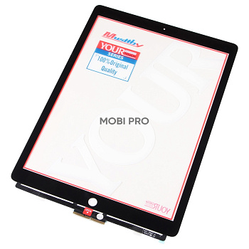 Стекло для переклейки MUSTTBY iPad Pro 12.9 2015 (1 Gen) в сборе с тачскрином и OCA 100% Черный