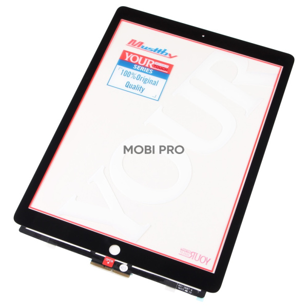 Стекло для переклейки MUSTTBY iPad Pro 12.9 2015 (1 Gen) в сборе с тачскрином и OCA 100% Черный