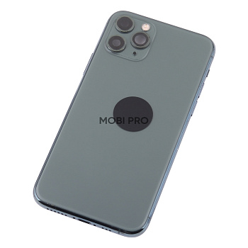 Корпус для iPhone 11 Pro в сборе со шлейфами с разбора Зеленый (возможен дефект ЛКП) - OR Корпус для iPhone 11 Pro в сборе со шлейфами с разбора Зеленый (возможен дефект ЛКП) - OR