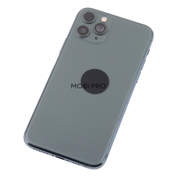 Корпус для iPhone 11 Pro в сборе со шлейфами с разбора Зеленый (возможен дефект ЛКП) - OR Корпус для iPhone 11 Pro в сборе со шлейфами с разбора Зеленый (возможен дефект ЛКП) - OR