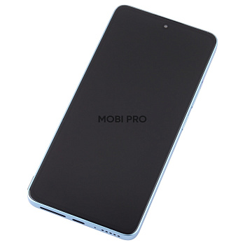 Дисплей для Xiaomi Redmi Note 13 4G (23129RAA4G/23124RA7EO/23129RA5FL) модуль с рамкой Синий - (OLED)