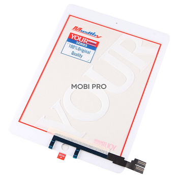 Стекло для переклейки MUSTTBY iPad Pro 9.7 в сборе с тачскрином и OCA 100% Белый