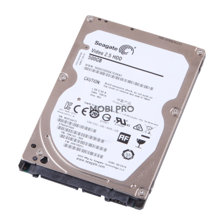 Внутренний HDD накопитель Seagate ST500VT000 500 GB (SATA II, 2.5")