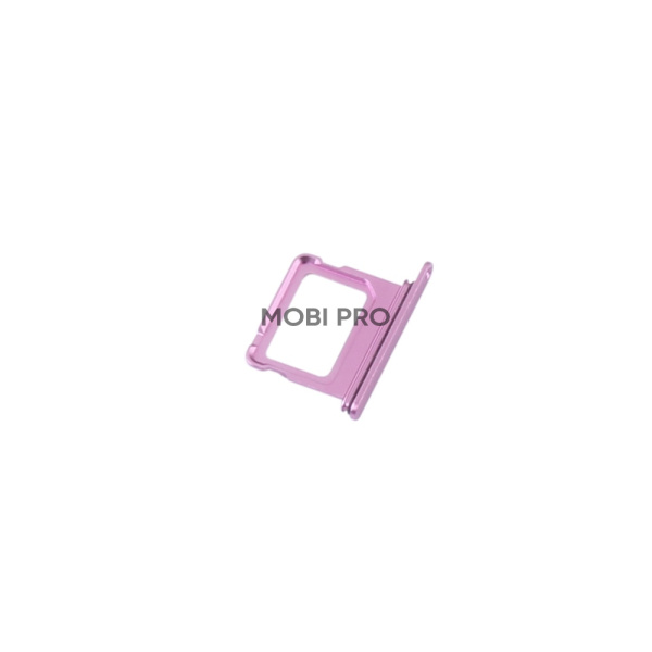 Держатель SIM для iPhone 16/16 Plus (1 Sim) (A3287/A3286/A3290/A3289) Розовый