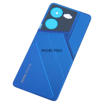 Задняя крышка для Tecno Pova 5 (LH7n) Синий Задняя крышка для Tecno Pova 5 (LH7n) Синий