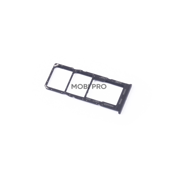 Держатель SIM для Samsung Galaxy A02 (A022G) Черный Держатель SIM для Samsung Galaxy A02 (A022G) Черный