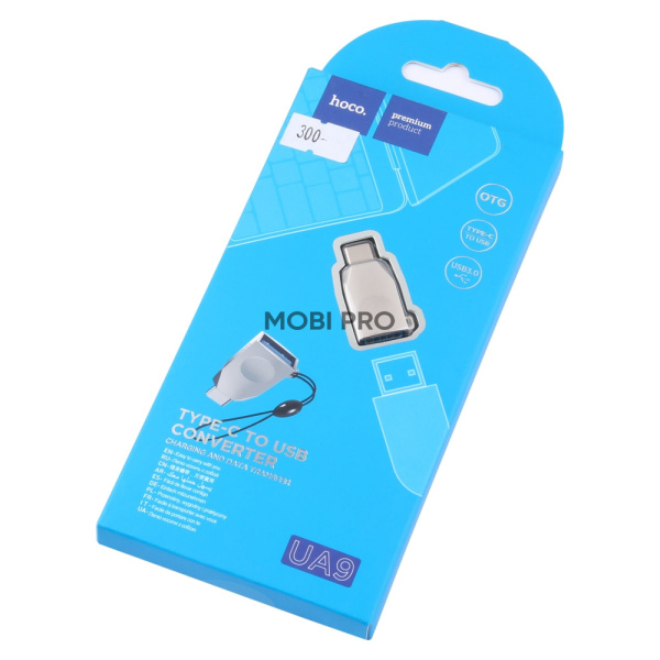 Адаптер Type-C - OTG Hoco UA9 Серебро Адаптер Type-C - OTG Hoco UA9 Серебро