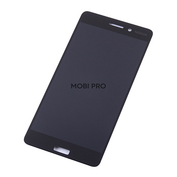 Дисплей для Nokia 6 (TA-1021) в сборе с тачскрином Черный - Оптима
