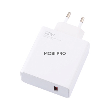 Сетевое зарядное устройство USB для Xiaomi Turbo Charger (120W, QC3.0) (тех.упак.) Белый