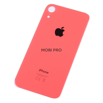 Задняя крышка для iPhone XR с увелич.вырезом под камеру Коралловый - OR Задняя крышка для iPhone XR с увелич.вырезом под камеру Коралловый - OR