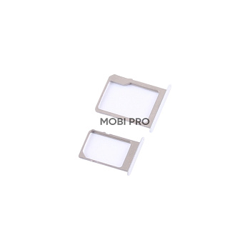 Контейнер SIM+MicroSD для Samsung A300F/A500F/A700FD (комплект 2 шт.) Белый Контейнер SIM+MicroSD для Samsung A300F/A500F/A700FD (комплект 2 шт.) Белый