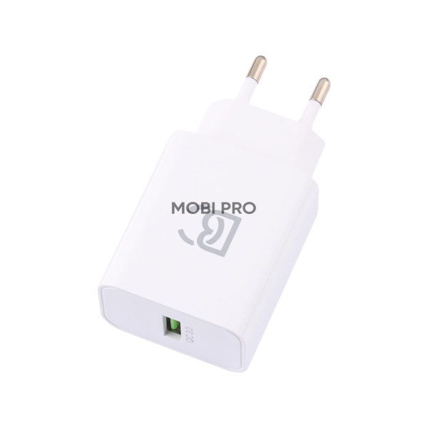 Сетевое зарядное устройство USB BC C56 (15W, QС3.0) Белый