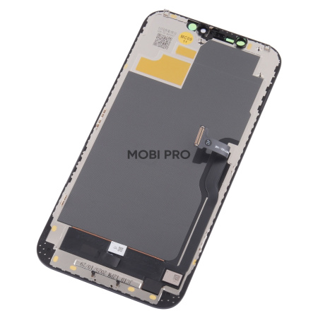 Дисплей для iPhone 12 Pro Max в сборе с тачскрином Черный - JCID (Hard OLED, Full HD) (с верификацией = с привязкой без ошибки)