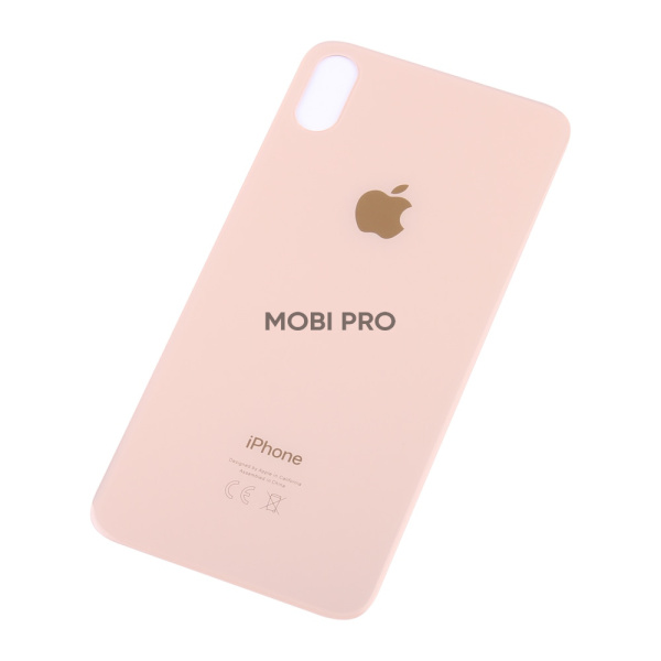 Задняя крышка для iPhone XS Max с увелич.вырезом под камеру Золото - OR Задняя крышка для iPhone XS Max с увелич.вырезом под камеру Золото - OR