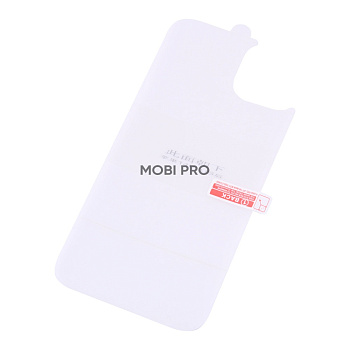 Защитная пленка на заднюю панель для iPhone 14 Plus (силикон, глянцевая) Защитная пленка на заднюю панель для iPhone 14 Plus (силикон, глянцевая)